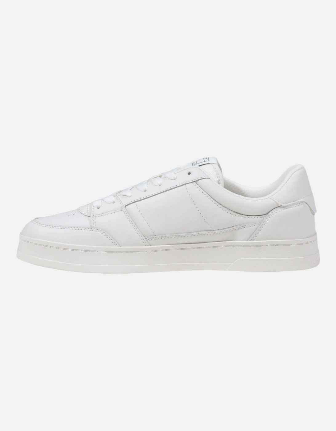 Leather Lace-Up Sneakers