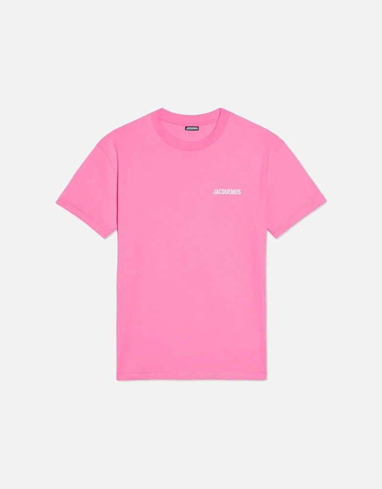 Men's Pink Les Classiques Logo T-Shirt