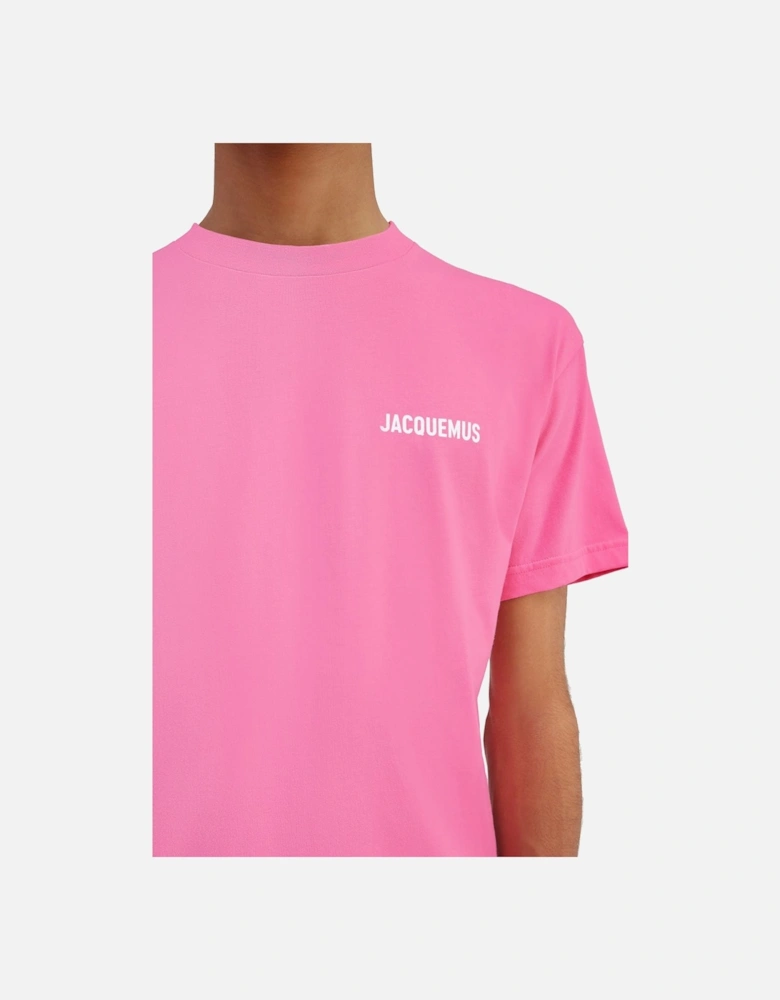Men's Pink Les Classiques Logo T-Shirt