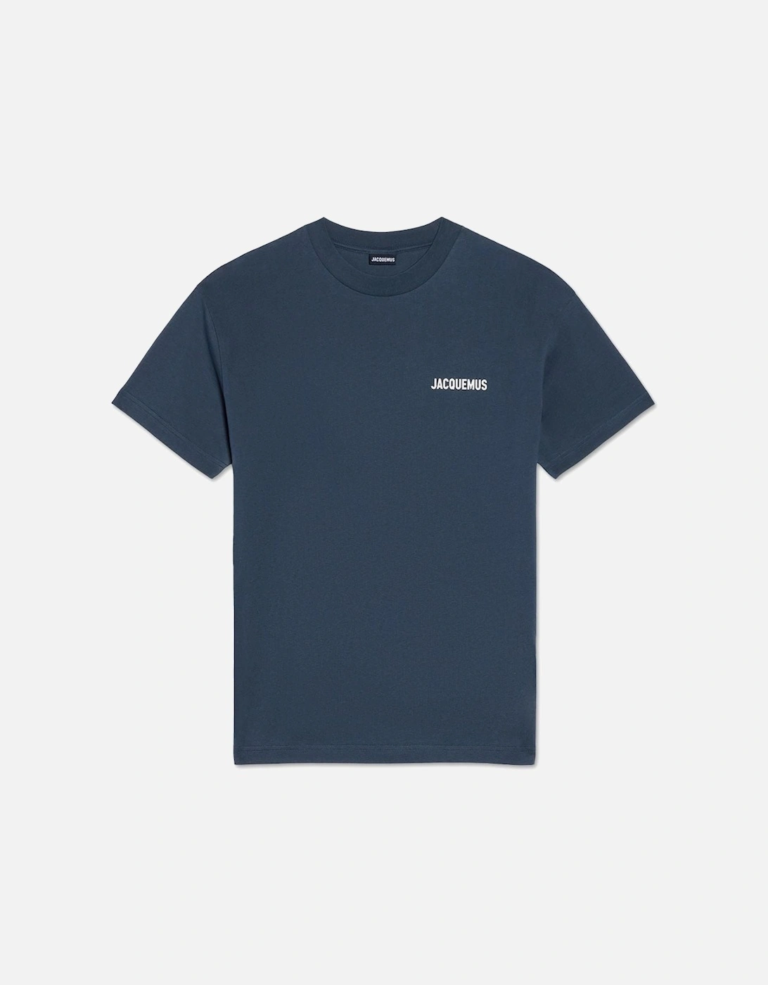Men's Dark Navy Les Classiques Logo T-Shirt, 3 of 2