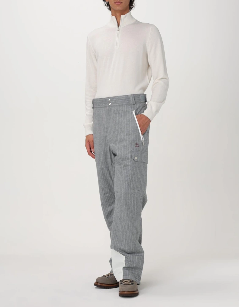 Comfortable Knitwear Top with Half Zip