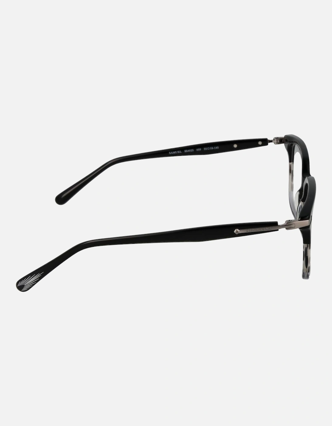 Square Full-Rim Optical Frames with Demo Lenses and Branded Case