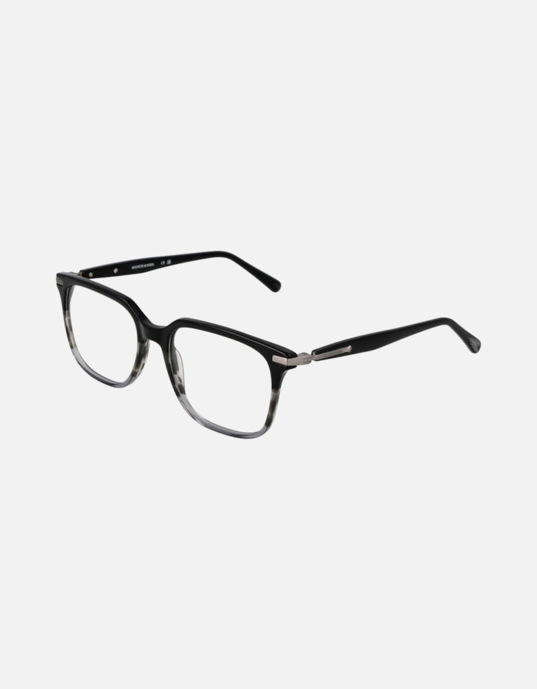 Square Full-Rim Optical Frames with Demo Lenses and Branded Case