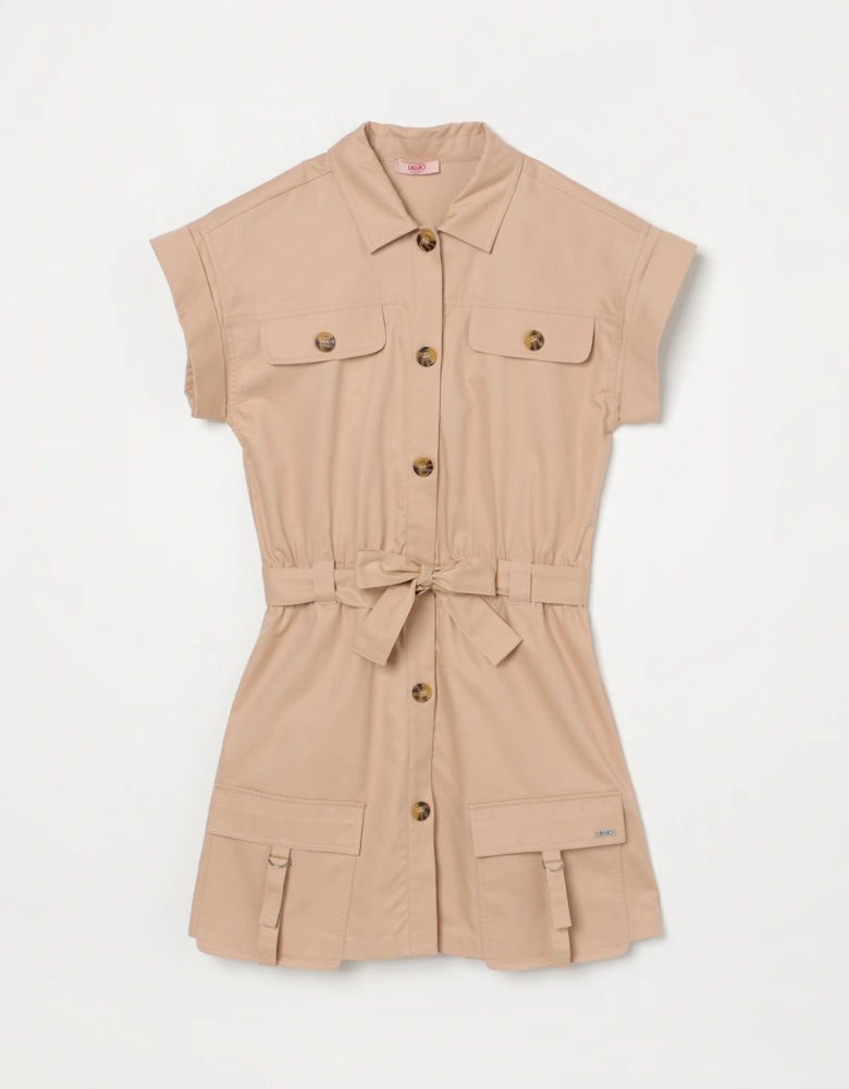 Casual Utility Dress with Pockets