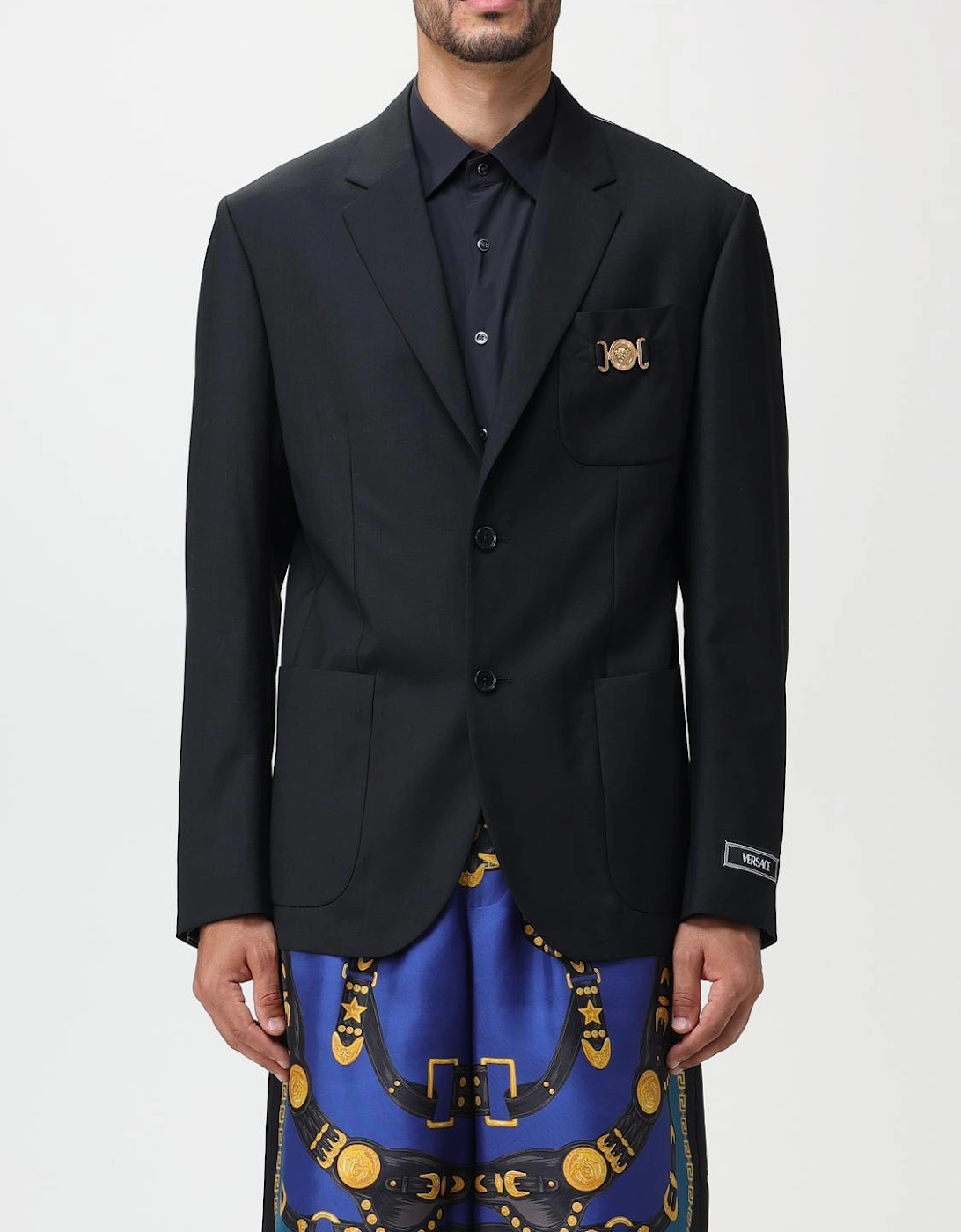 Medusa Button Blazer, 6 of 5