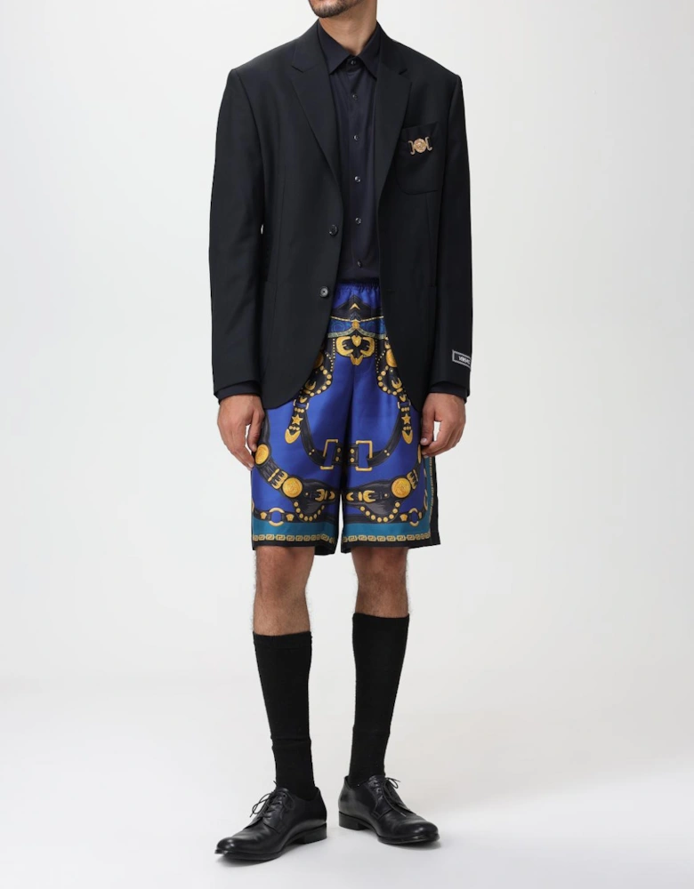 Medusa Button Blazer