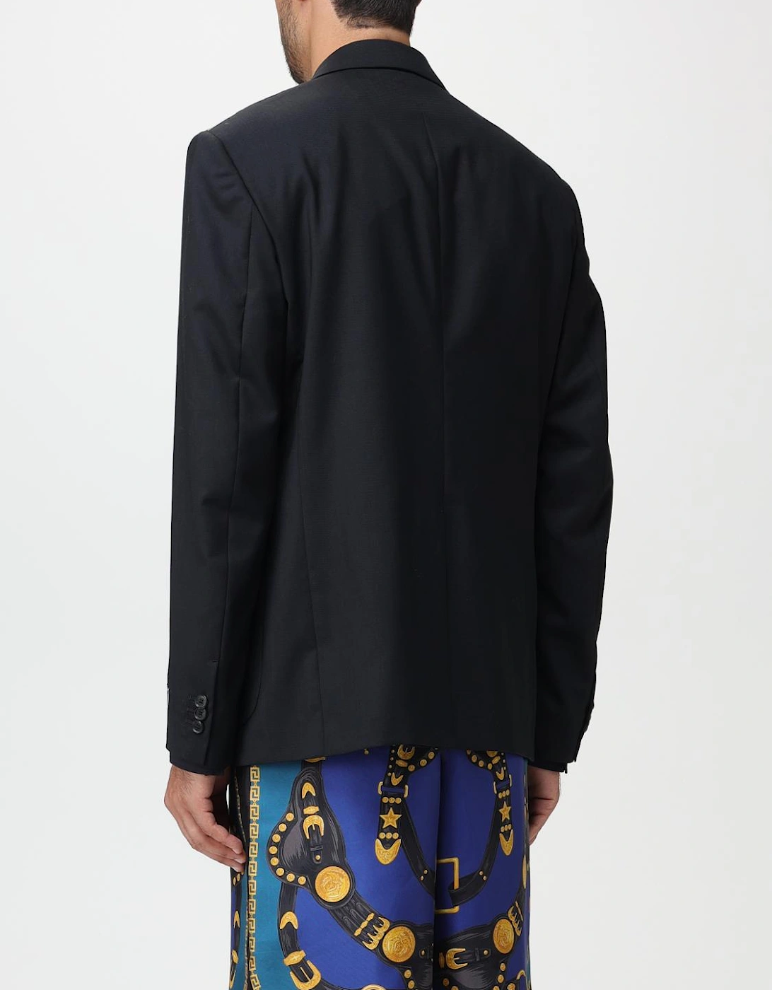 Medusa Button Blazer
