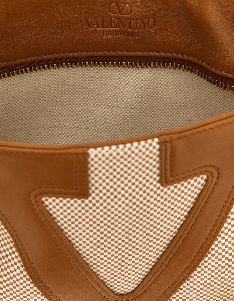 Elegant Quilted Leather Shoulder Bag with Chain Strap