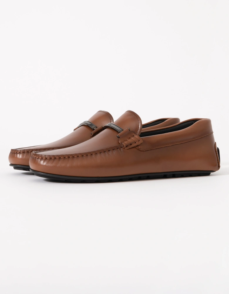 BOSS Orange Noel Mens Moccasins 50548100 - Medium Brown 210
