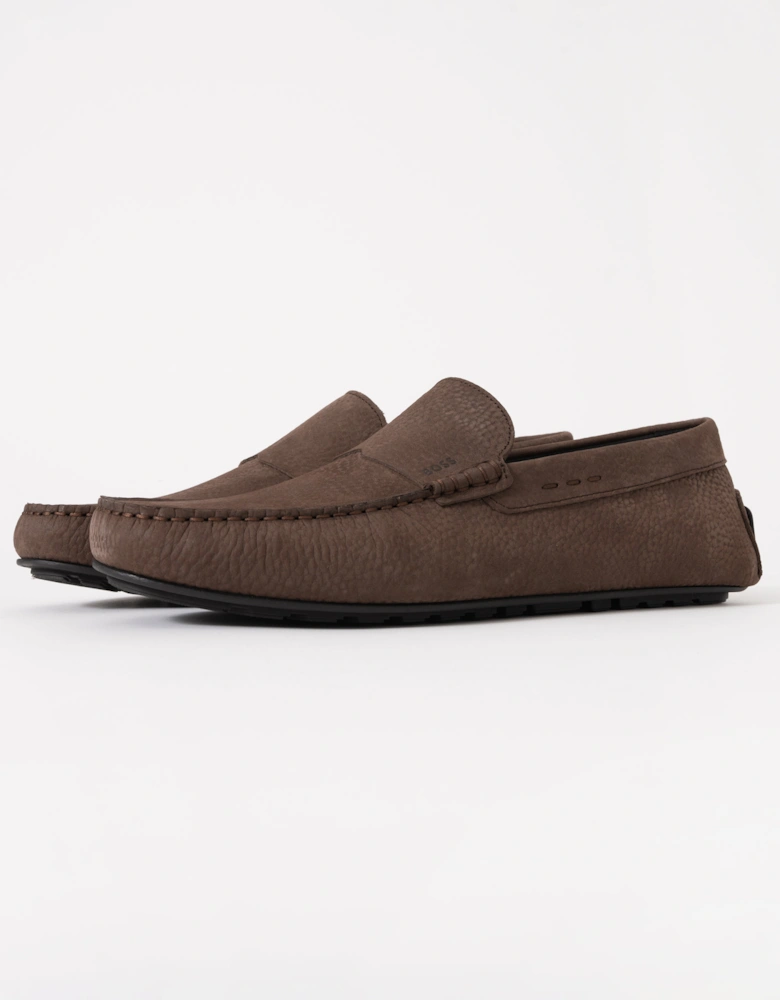 BOSS Orange Noel Mens Moccasins 50548116 - Dark Brown 205