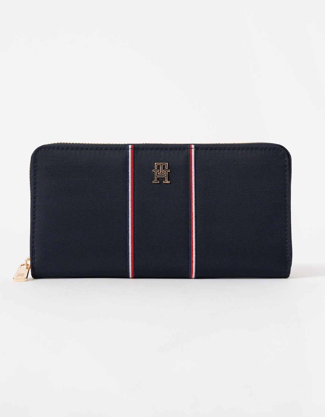 TH Icon Corp Large Zip-Around Womens Nylon Wallet - Blue Corp, 2 of 1