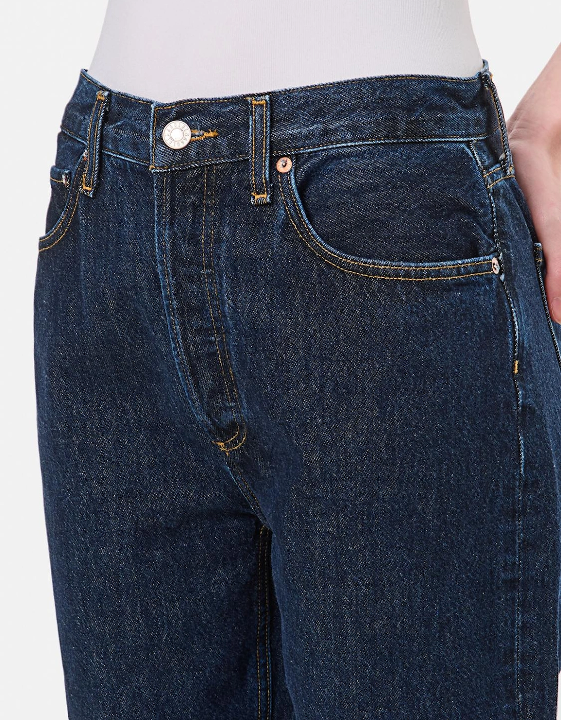 90s Pinch Waist High Rise Loose Fit Jeans