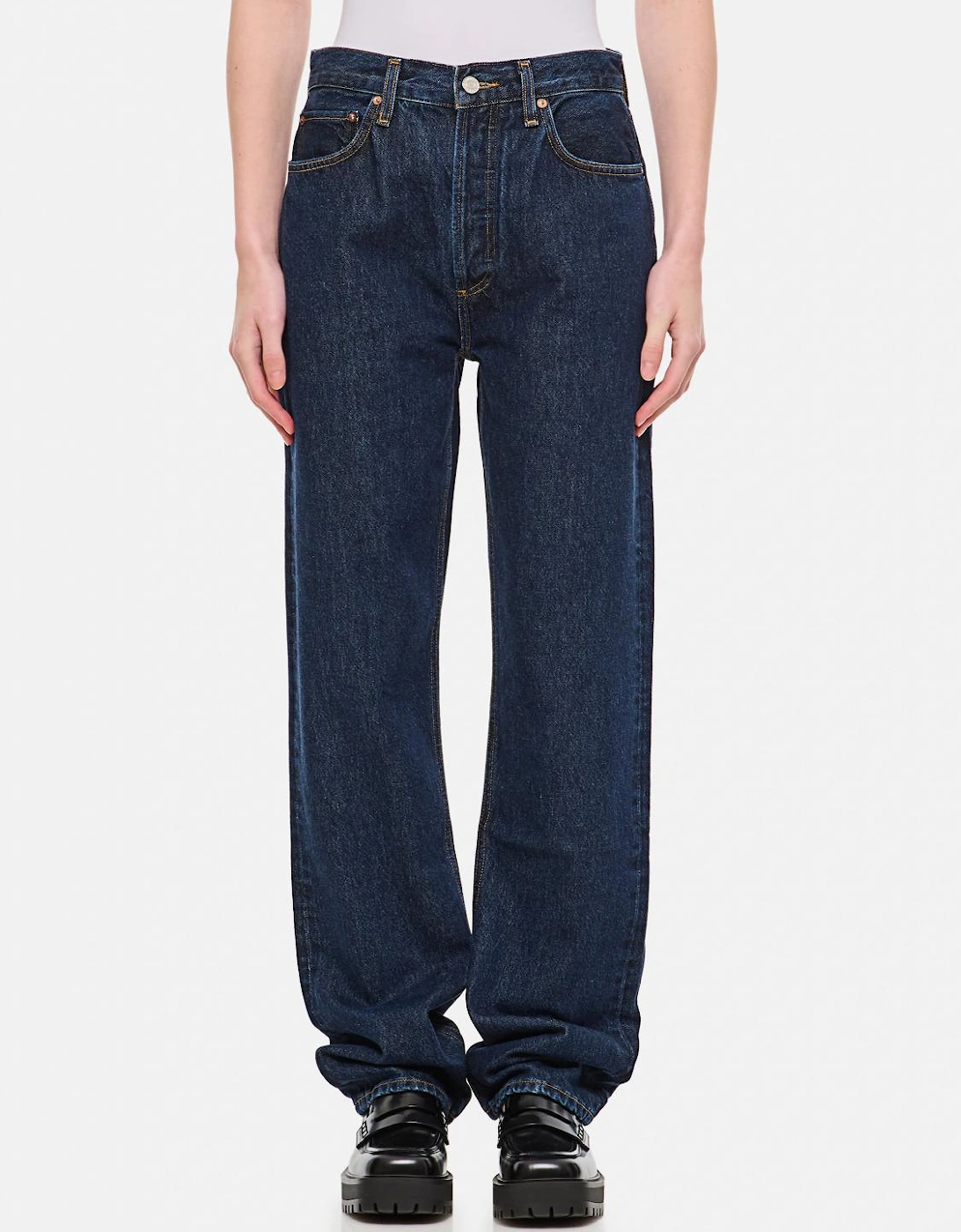 90s Pinch Waist High Rise Loose Fit Jeans, 5 of 4