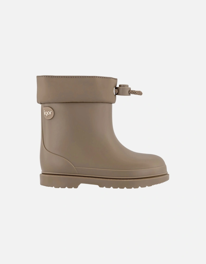 Tan Rain Boots