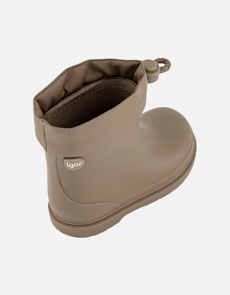 Tan Rain Boots