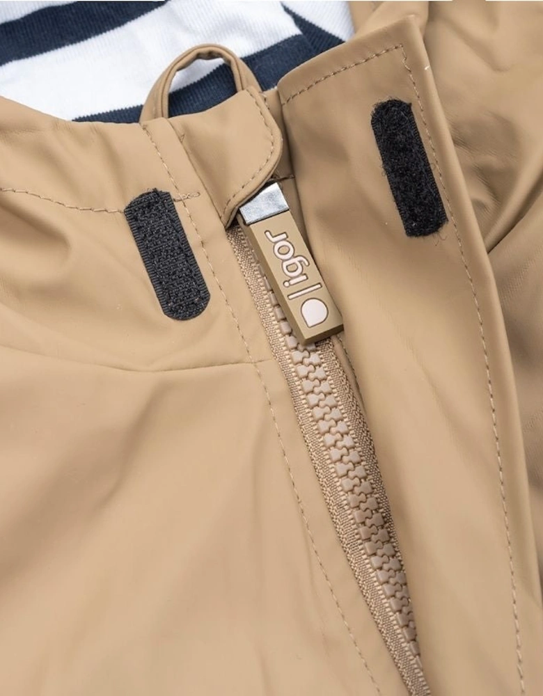 Tan Rain Coat