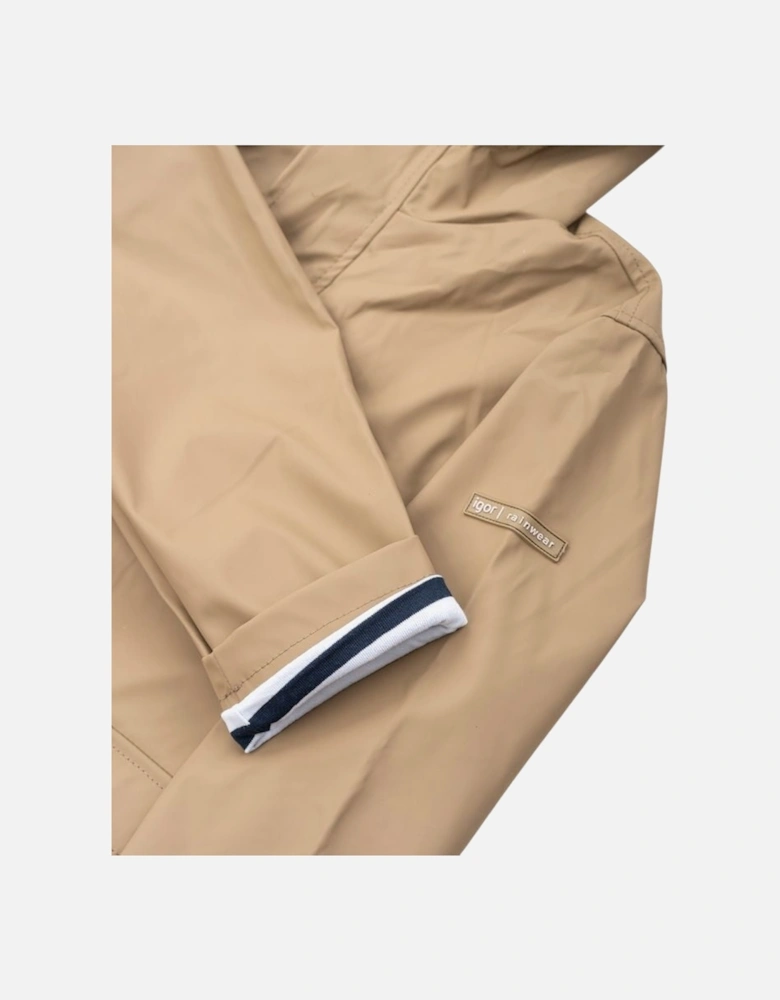 Tan Rain Coat