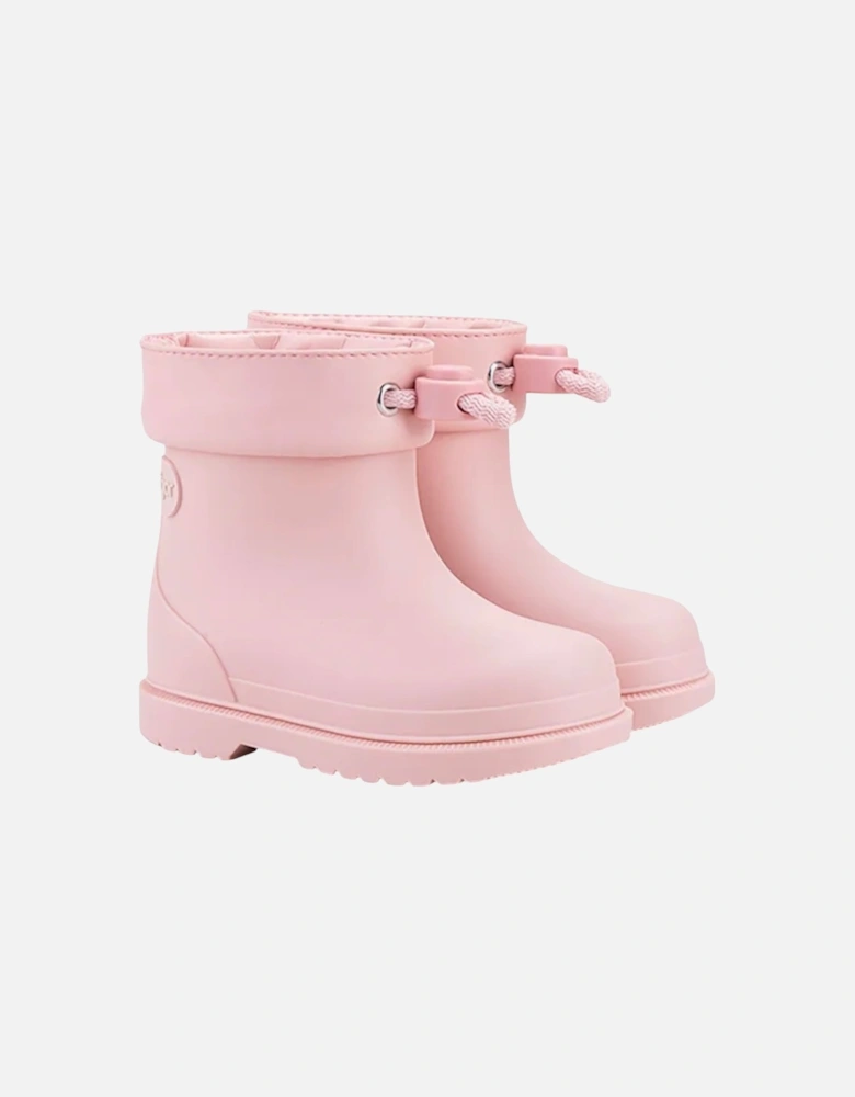 Girls Pale Pink Rain Boots