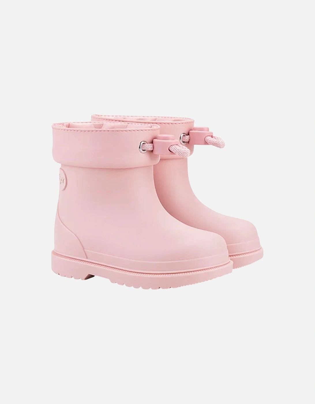 Girls Pale Pink Rain Boots, 6 of 5
