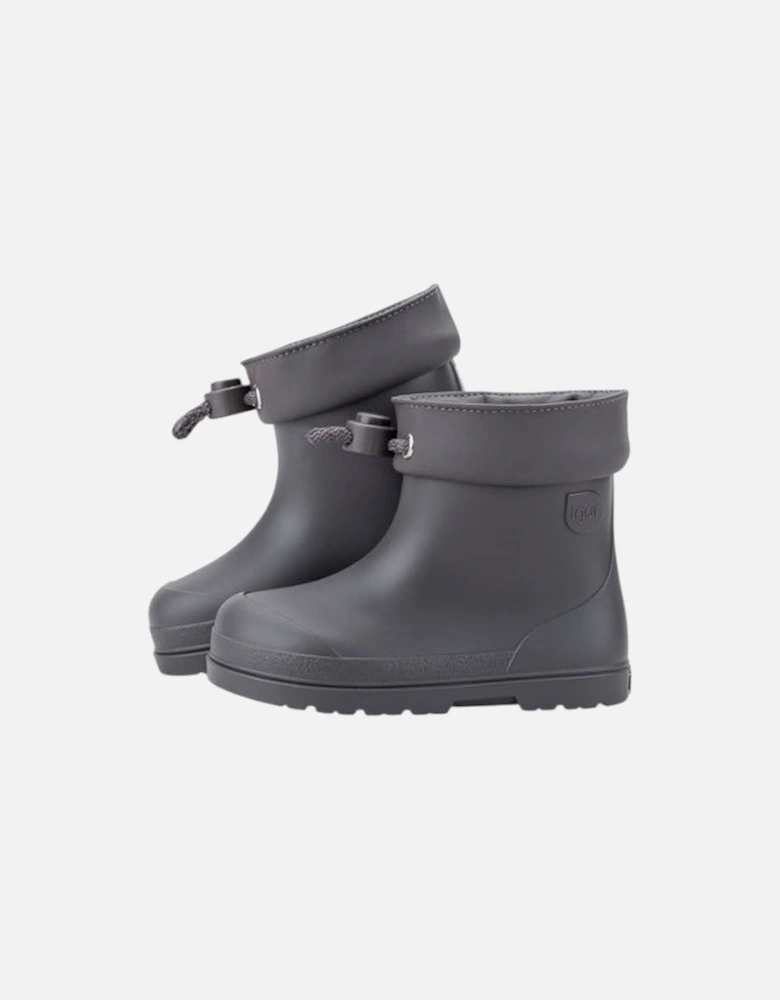 Boys Grey Rain Boots