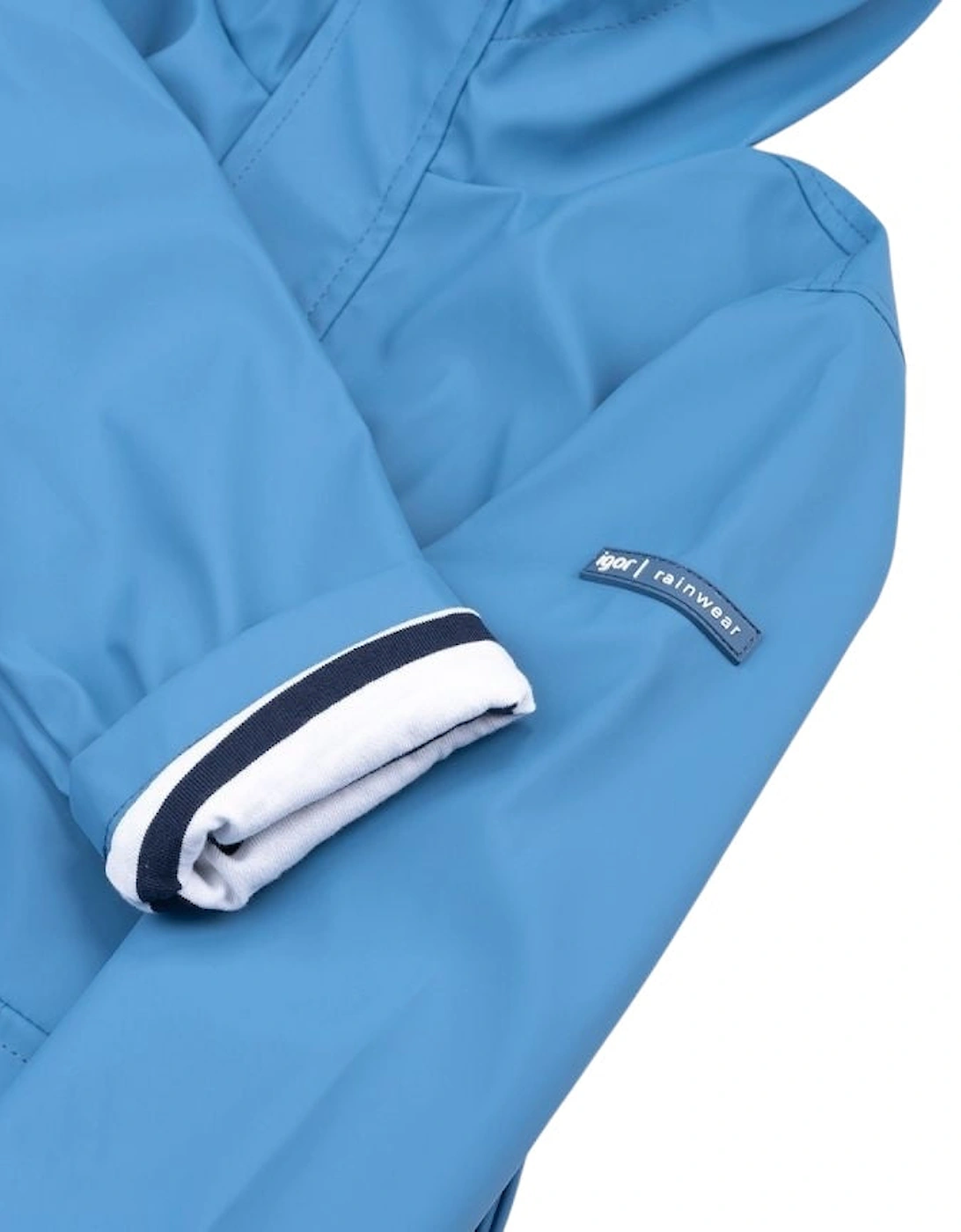 Boys Blue Rain Coat