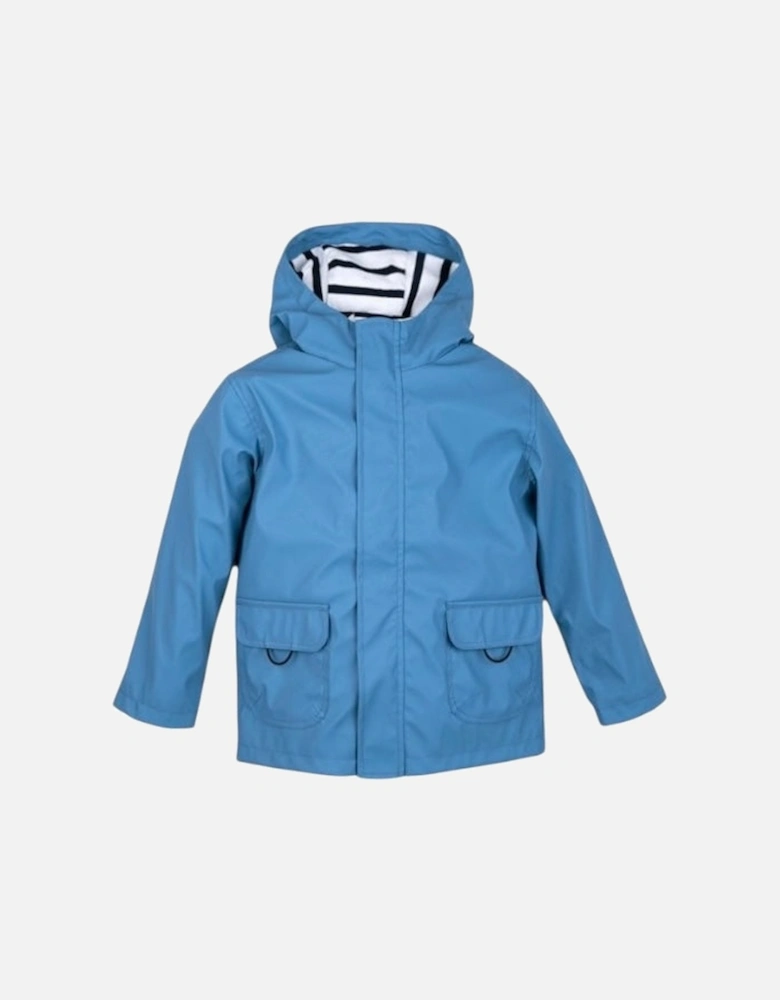 Boys Blue Rain Coat
