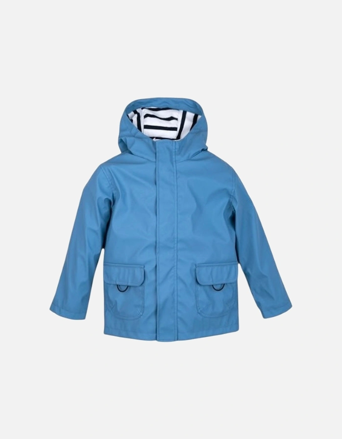 Boys Blue Rain Coat, 6 of 5