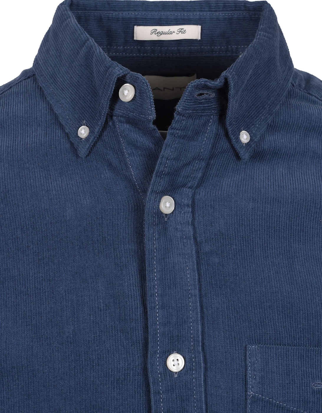 Corduroy Shirt Naval Blue