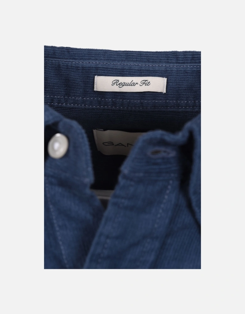 Corduroy Shirt Naval Blue