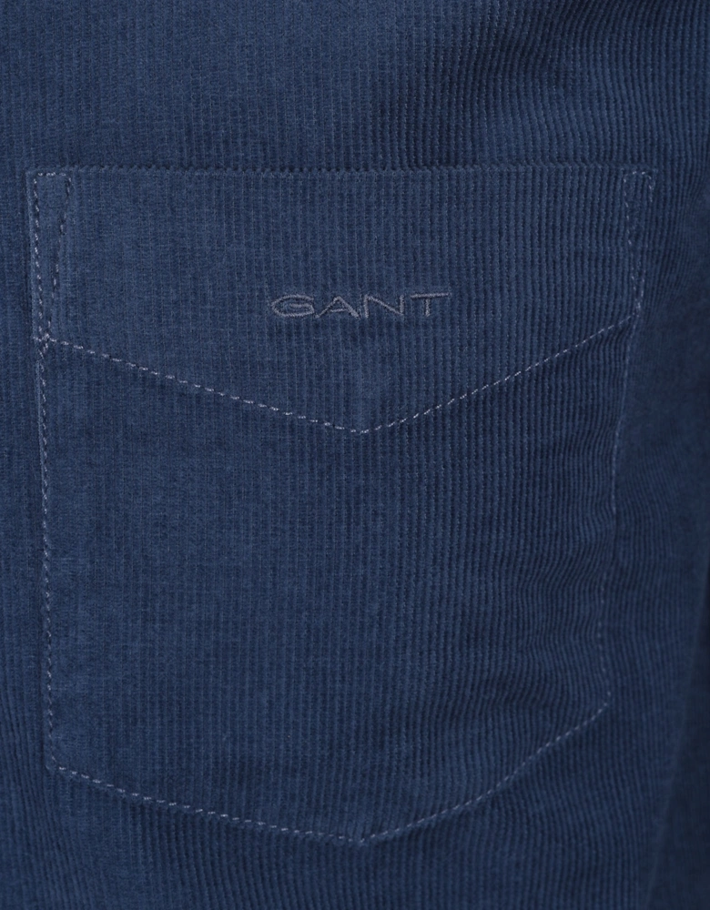 Corduroy Shirt Naval Blue