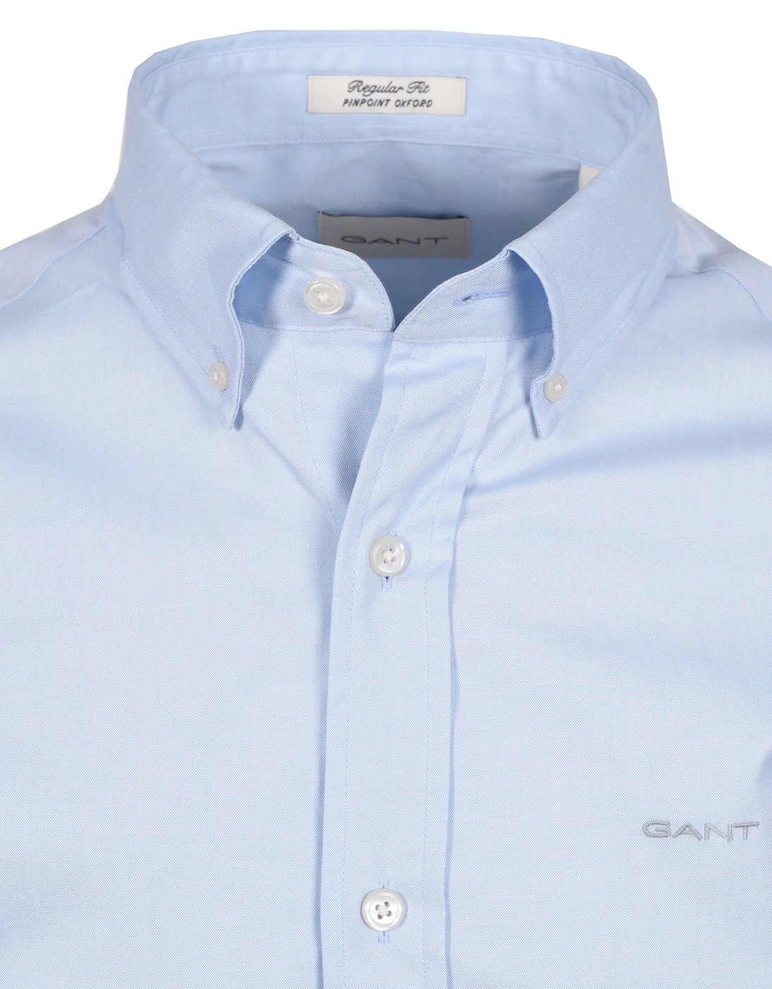 Reg Pinpoint Oxford Shirt Light Blue