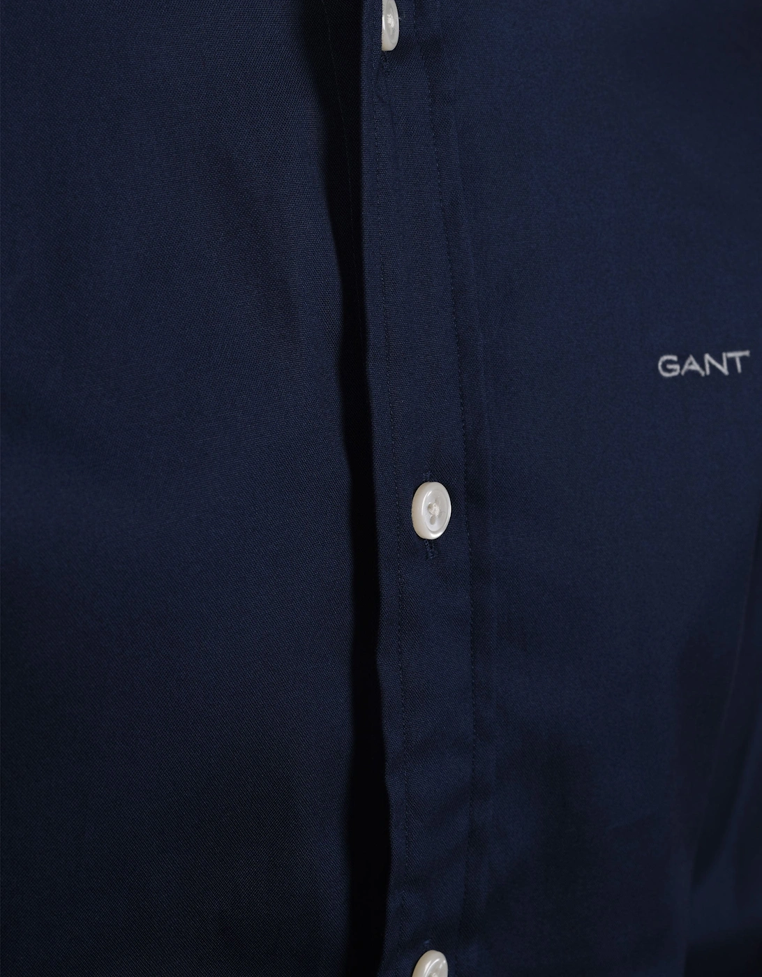 Reg Pinpoint Oxford Shirt Marine