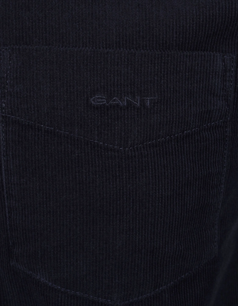 Corduroy Shirt Evening Blue