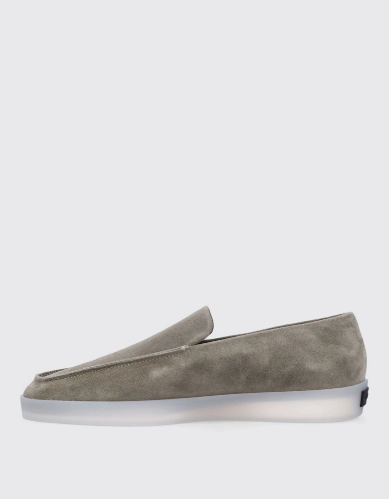 Suede SlipOn Loafers Minimalist Design
