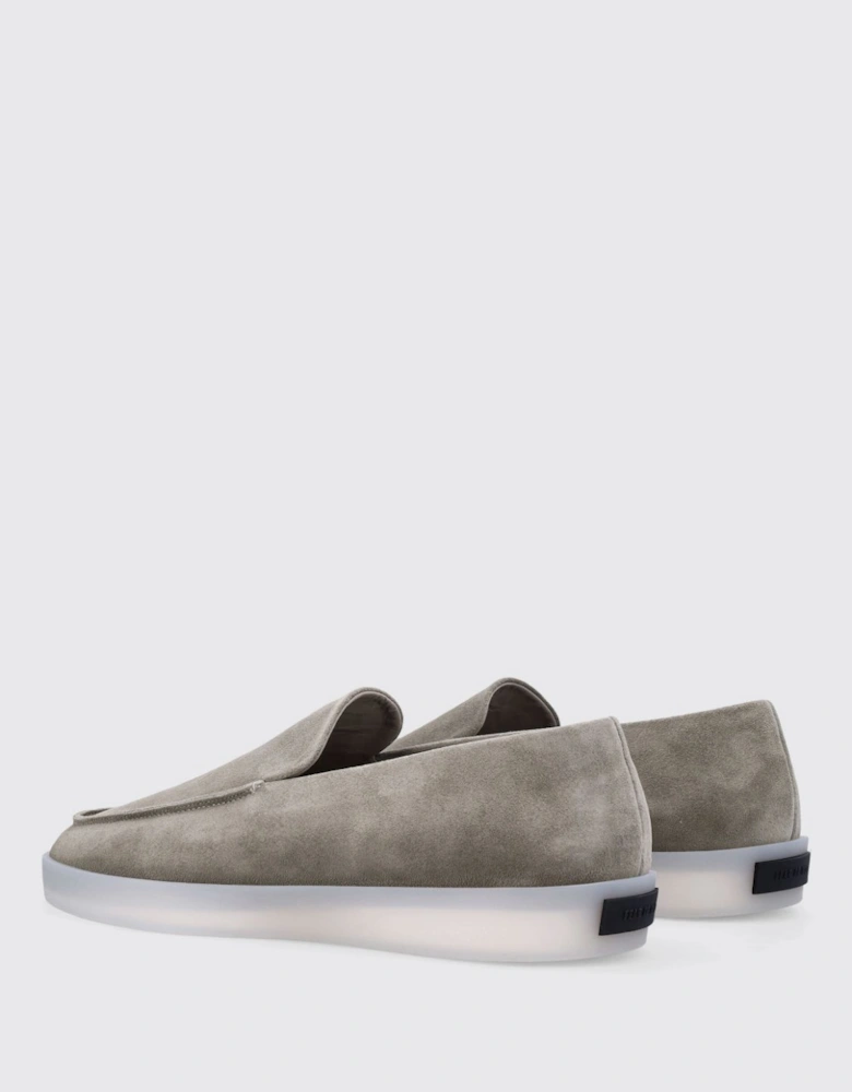 Suede SlipOn Loafers Minimalist Design