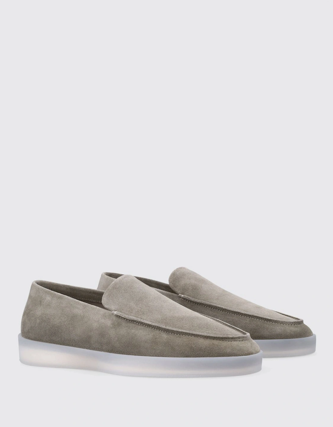 Suede SlipOn Loafers Minimalist Design