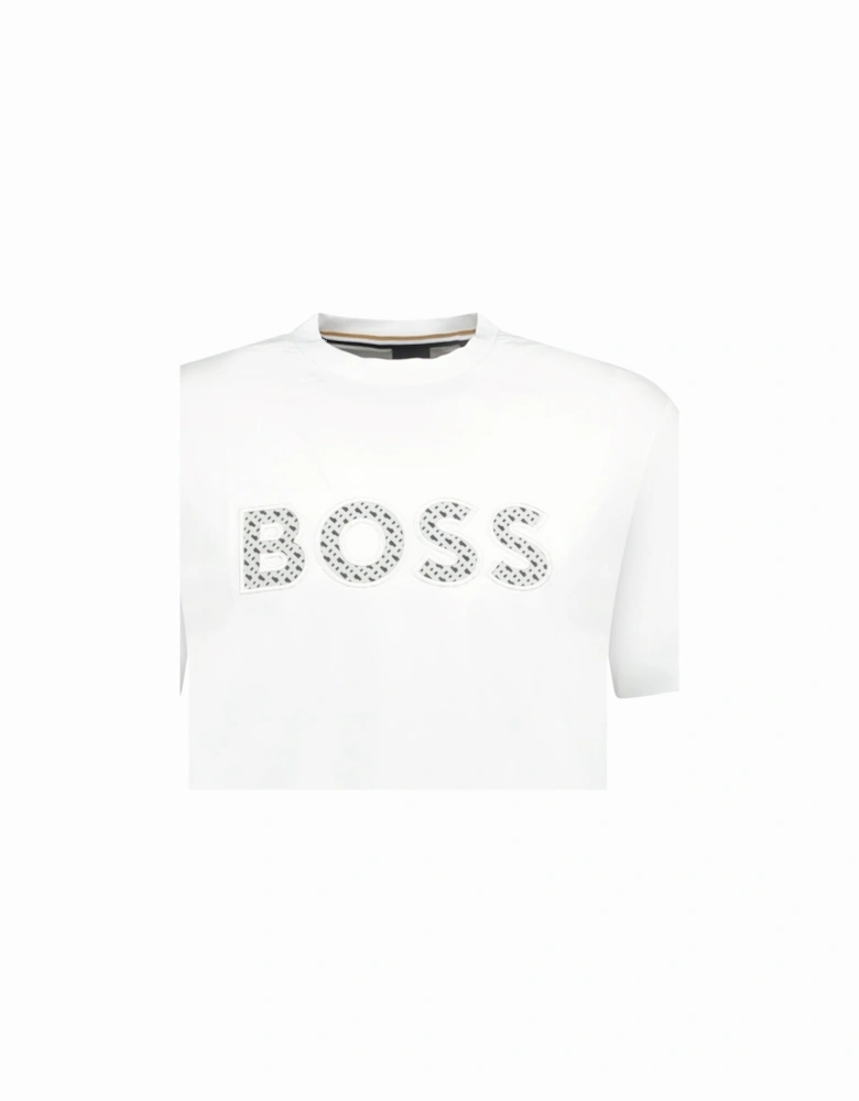 Boss Logo 'Thompson' T-Shirt White