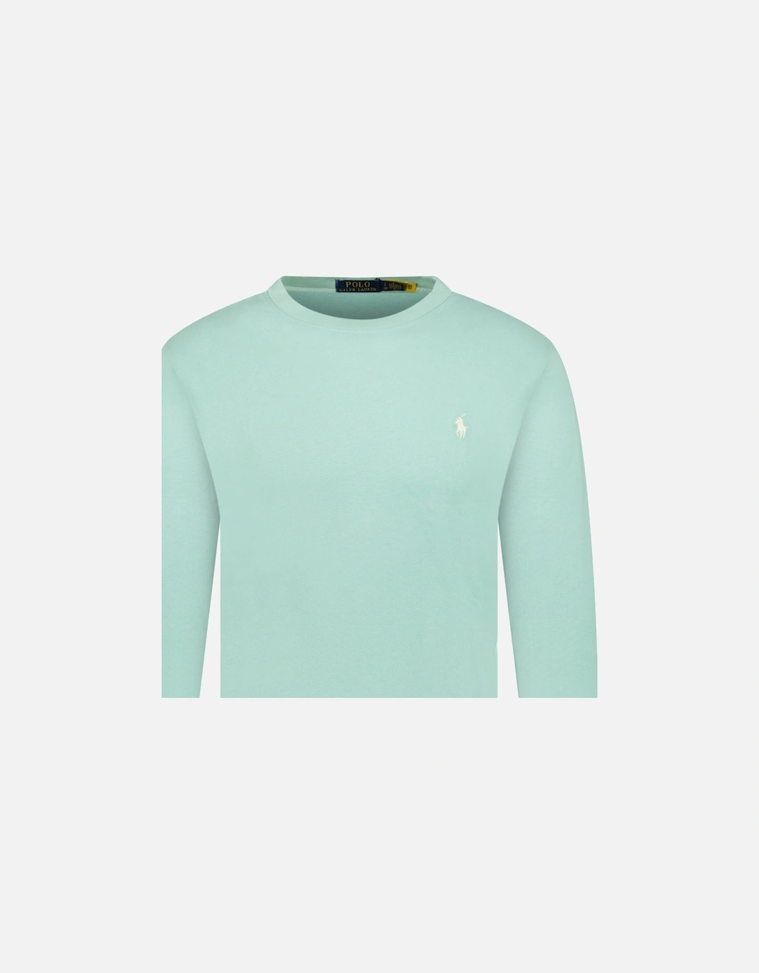 Long Sleeve Sweatshirt in Celadon