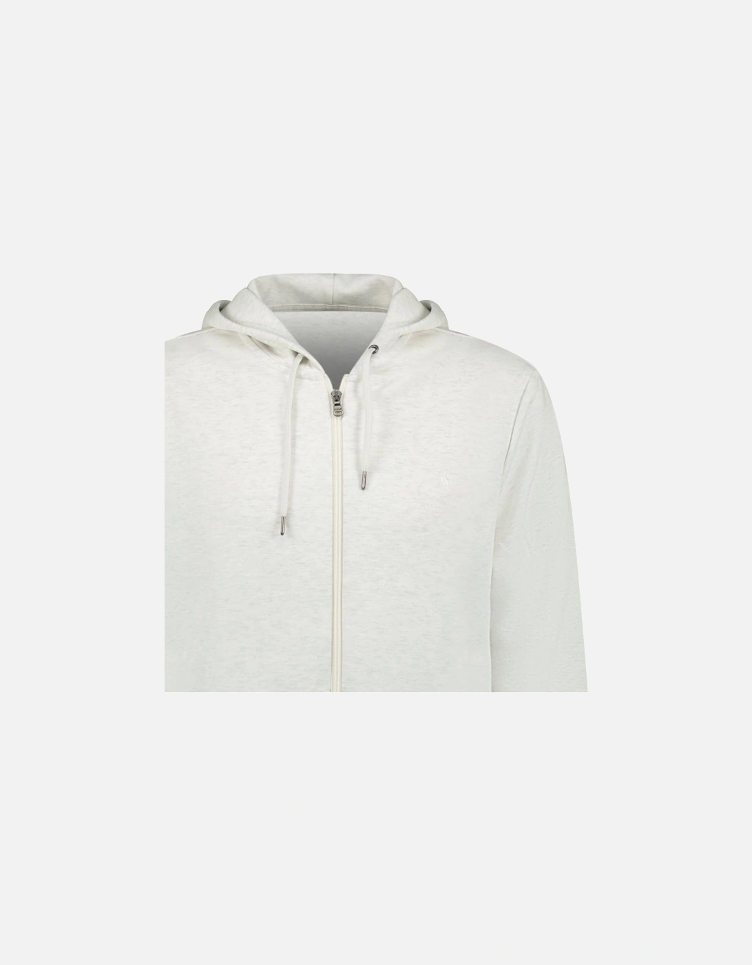 Double Knit Full Zip Hoodie in Soho Heather
