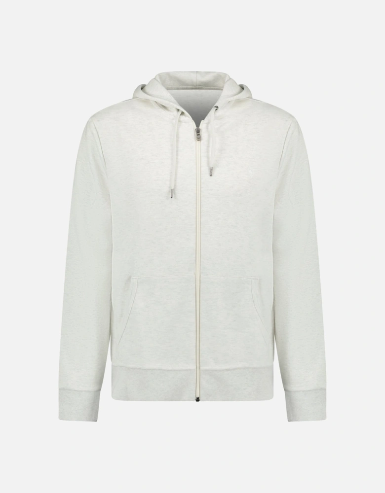 Double Knit Full Zip Hoodie in Soho Heather