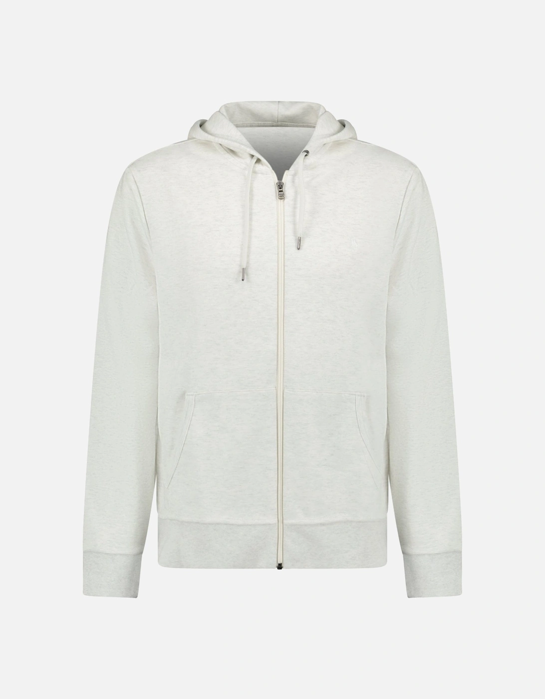 Double Knit Full Zip Hoodie in Soho Heather, 3 of 2