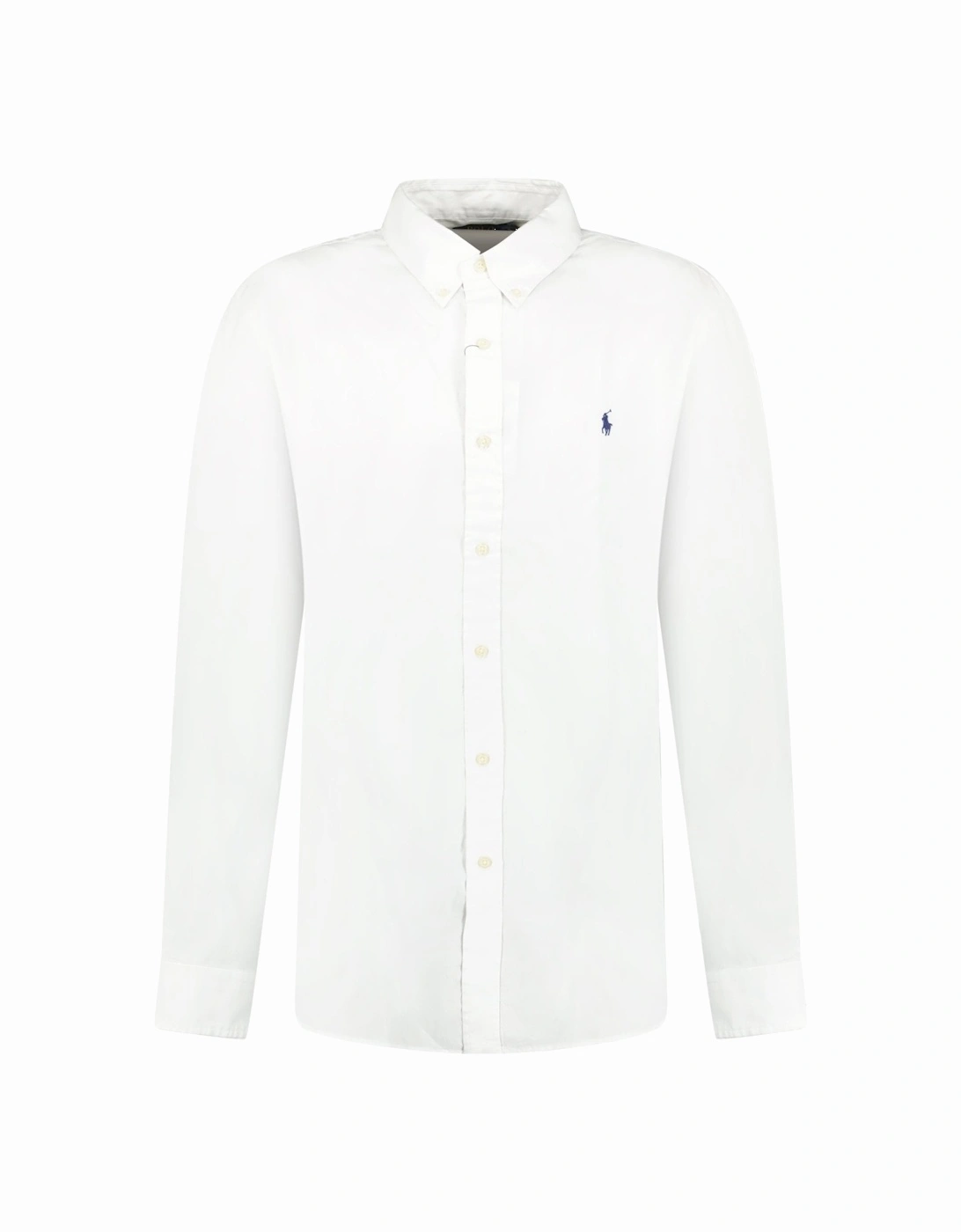 Ralph Lauren Slim Fit Stretch Long Sleeve Sport Shirt White, 3 of 2