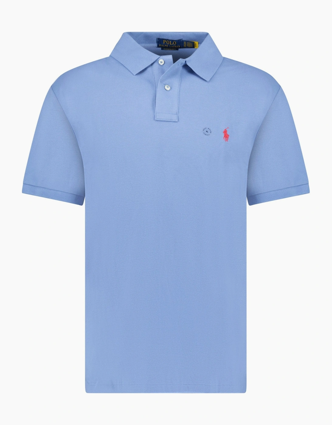 Polo Ralph Lauren Men's Polo Ralph Lauren Custom Slim Fit Mesh Polo Shirt in Campus Blue