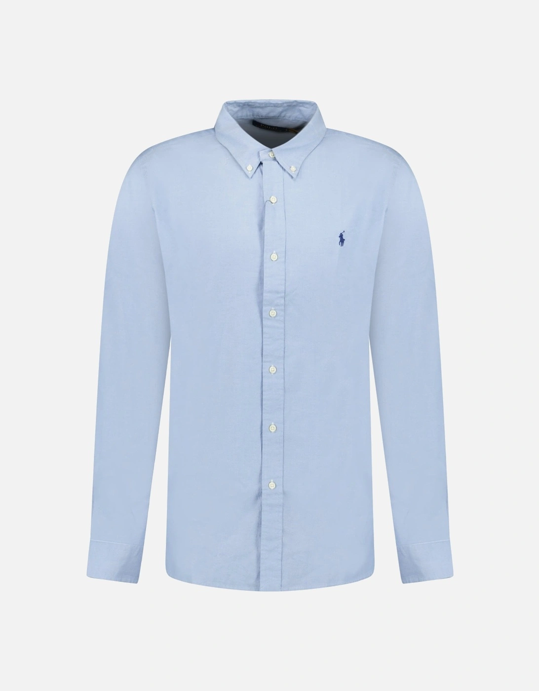 Ralph Lauren Custom Fit Stretch Long Sleeve Sport Shirt in Blue, 3 of 2