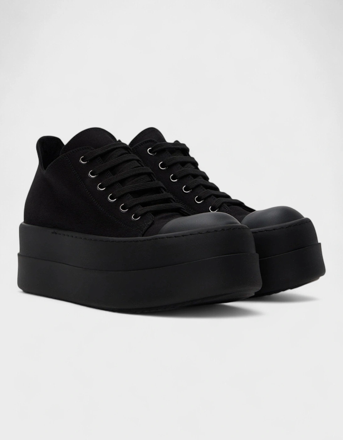 Double Bumper Low Sneakers Black
