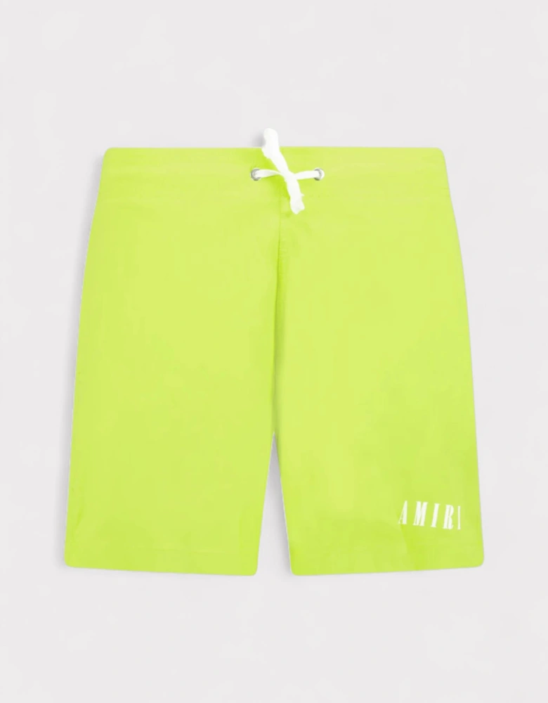 Core Logo Swimtrunk Lime