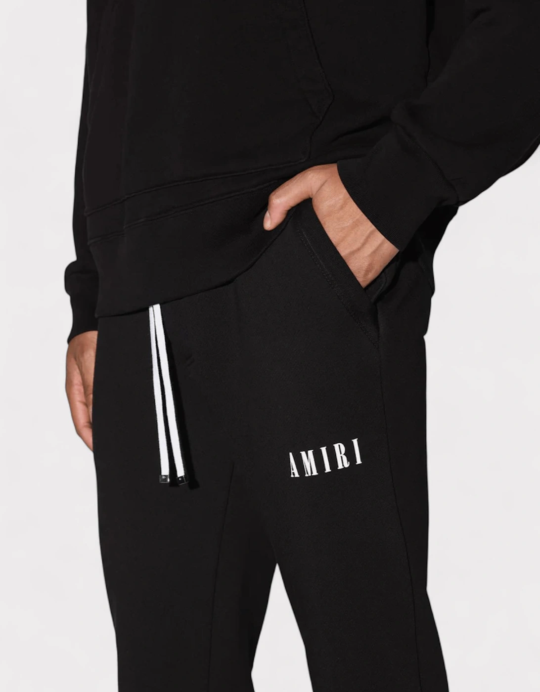 "Puff" Logo Sweatpant Black