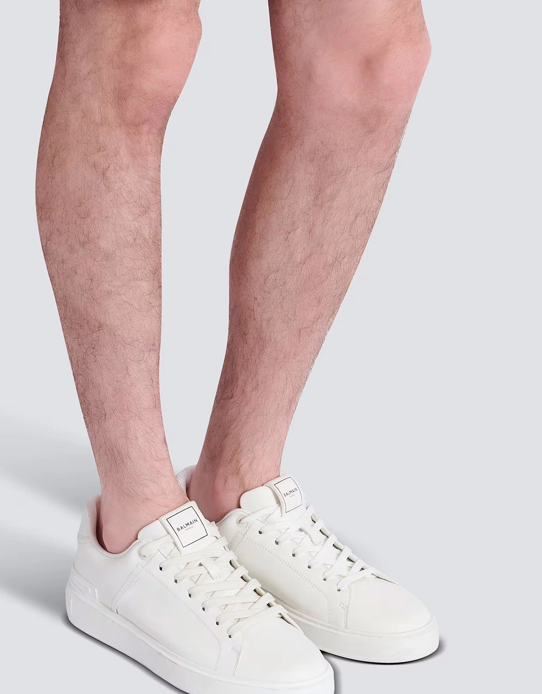 B Court Sneakers White