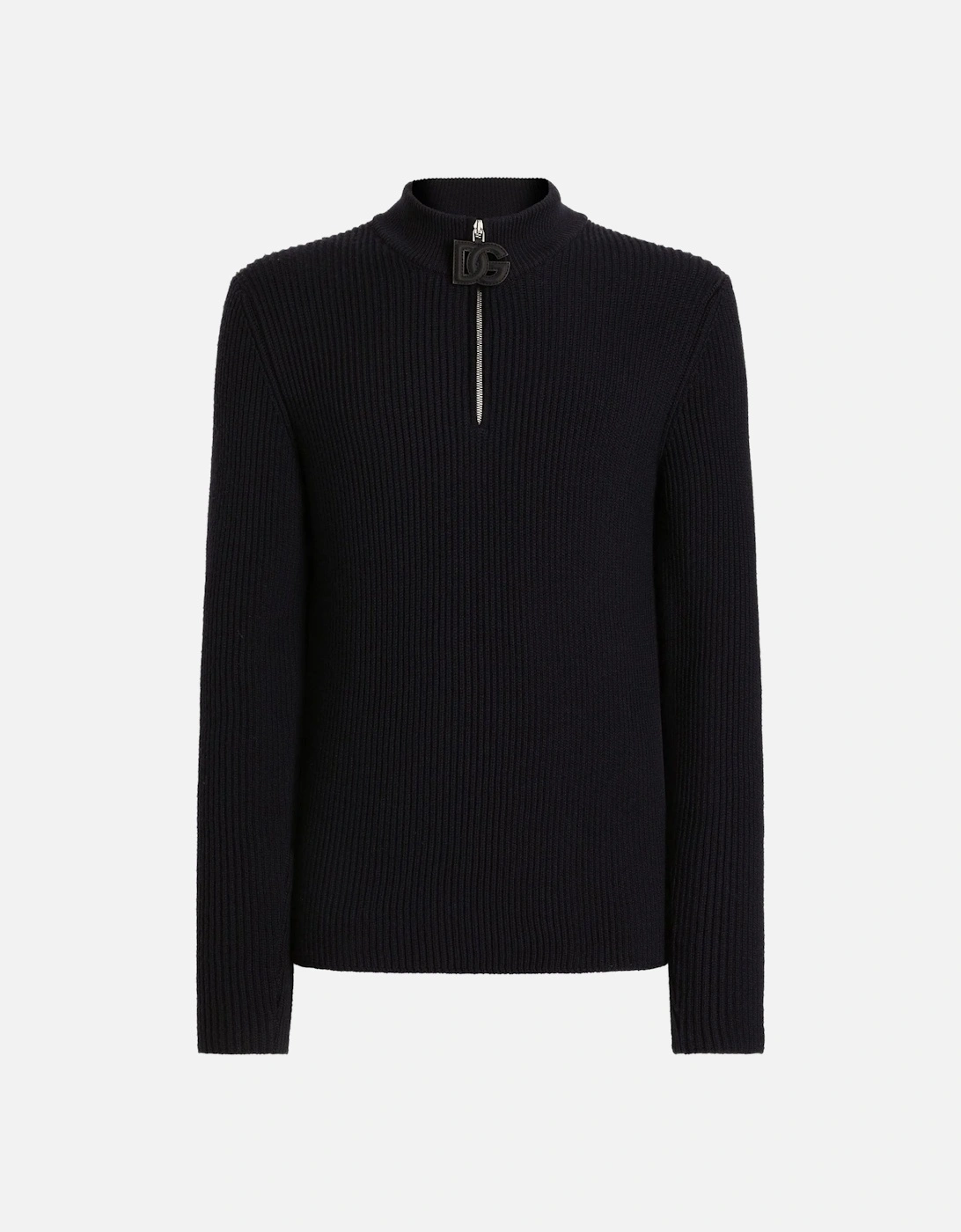 QUARTER ZIP LOGO SWEATER, 6 of 5