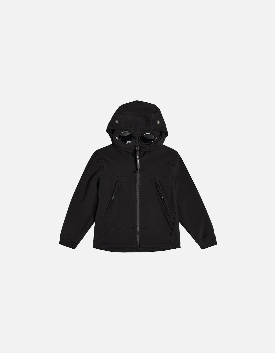 C.P. COMPANY BOYS BLACK HOODED JACKET COS002, 7 of 6
